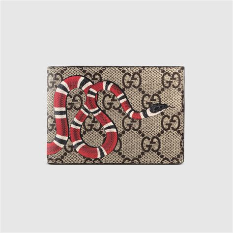 gucci supreme wallet cheap|gucci wallet snake original.